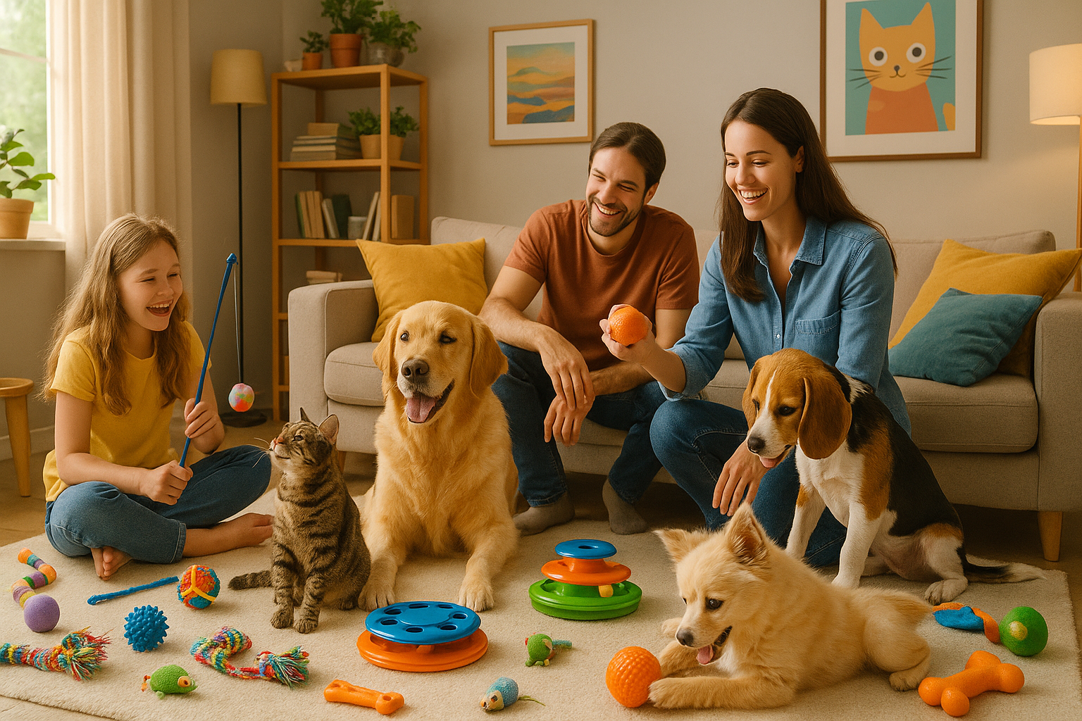 Atividades e Brinquedos que Desafiam o Tédio dos nossos Pets.