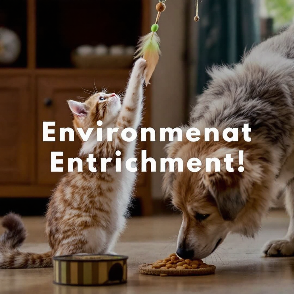 A importância dos brinquedos na saúde mental dos pets.