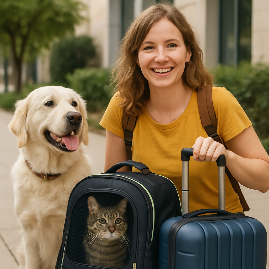 Viagens com Pets são uma experiência inesquecível para toda família multiespécie.