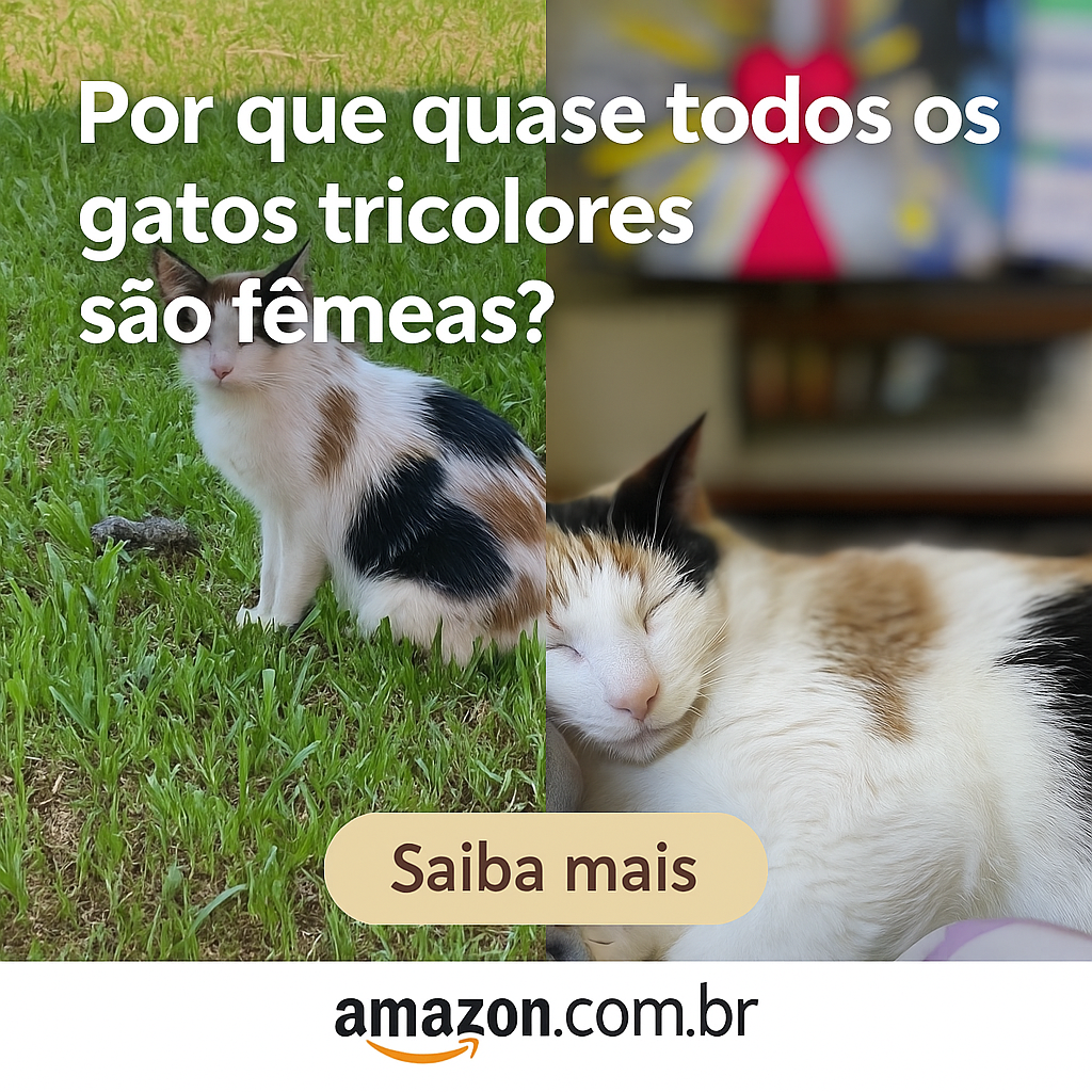 Gatos Tricolores: Por Que Quase Todos São Fêmeas?